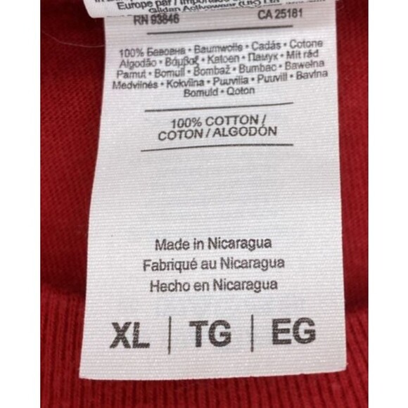 COADM Tour '19 Tee XL Red Motorcycle Graphic Shirt Hip Hop Concert B11 - Picture 7 of 9